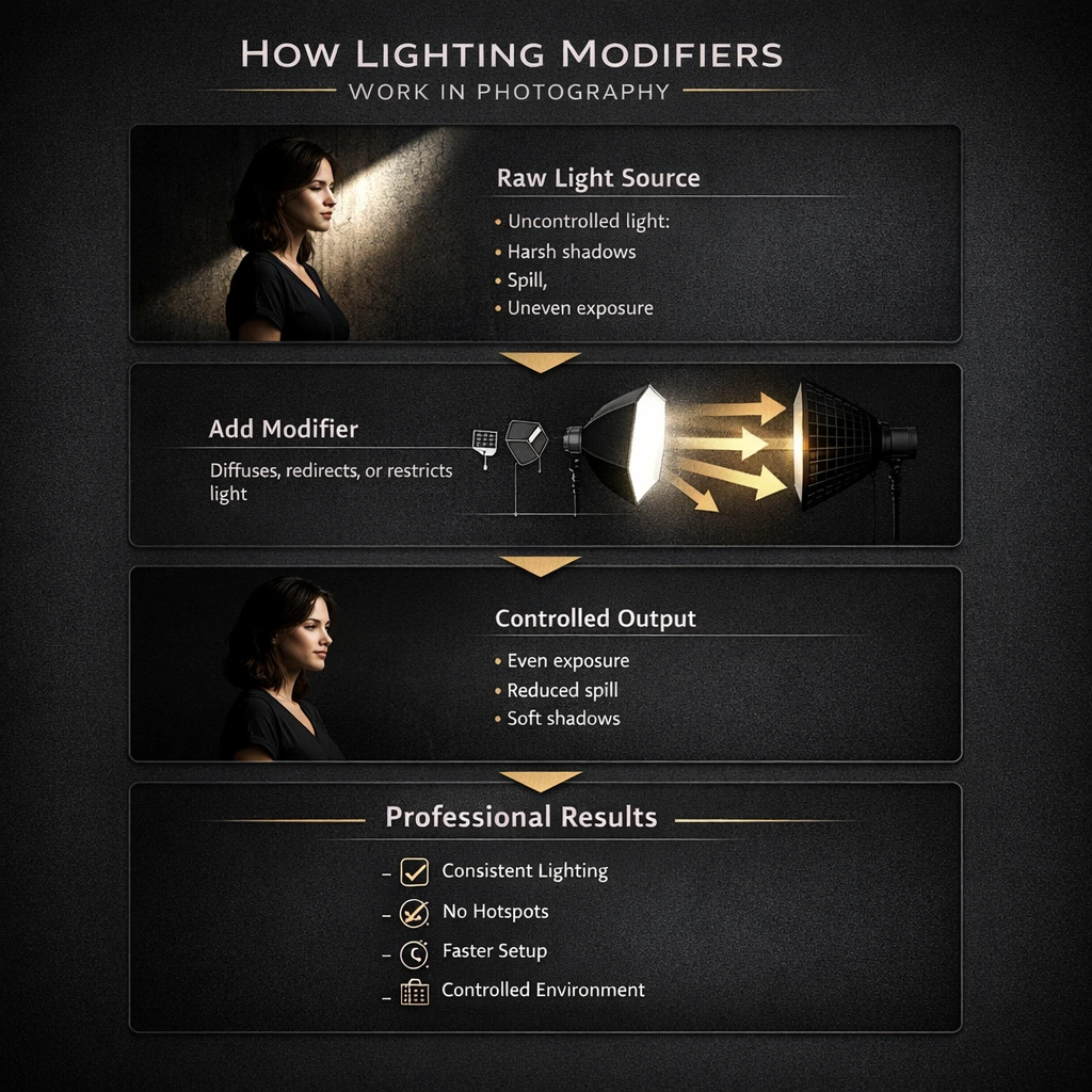 Lighting Modifiers Work